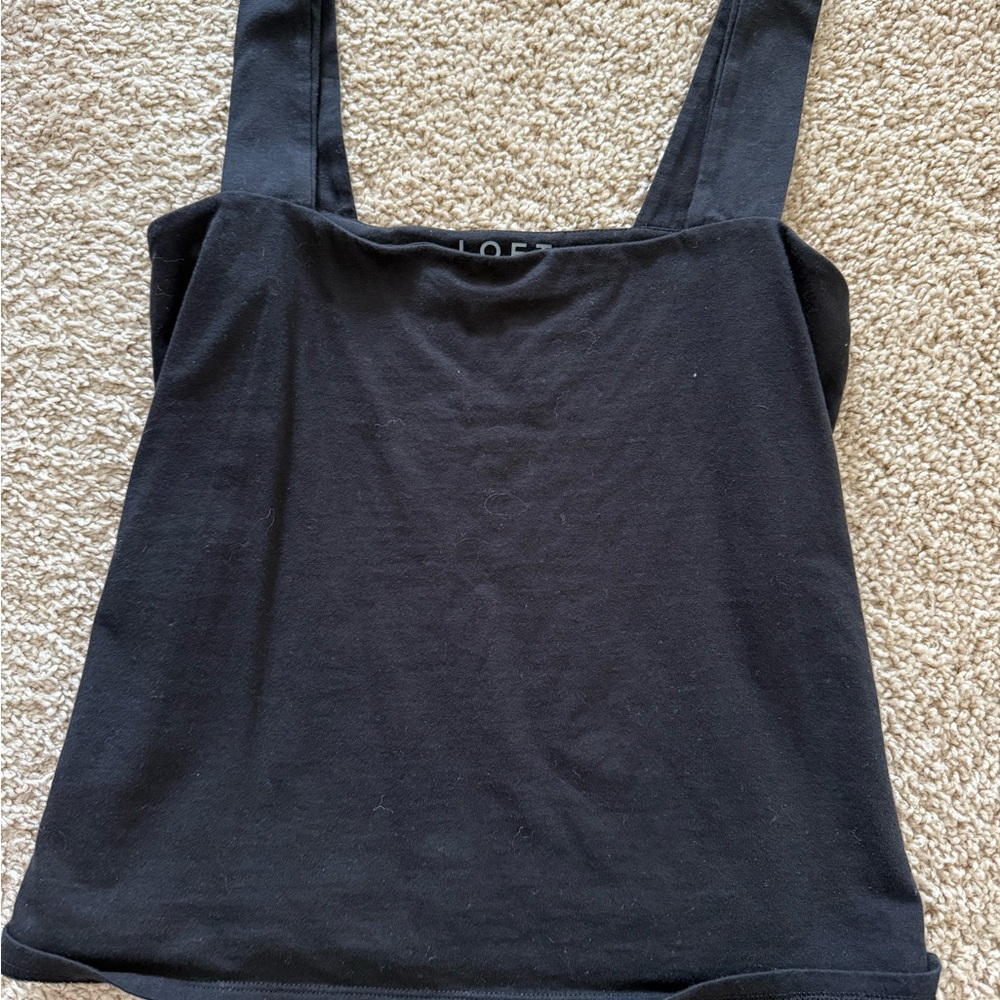 LOFT Black Women's Tank Top